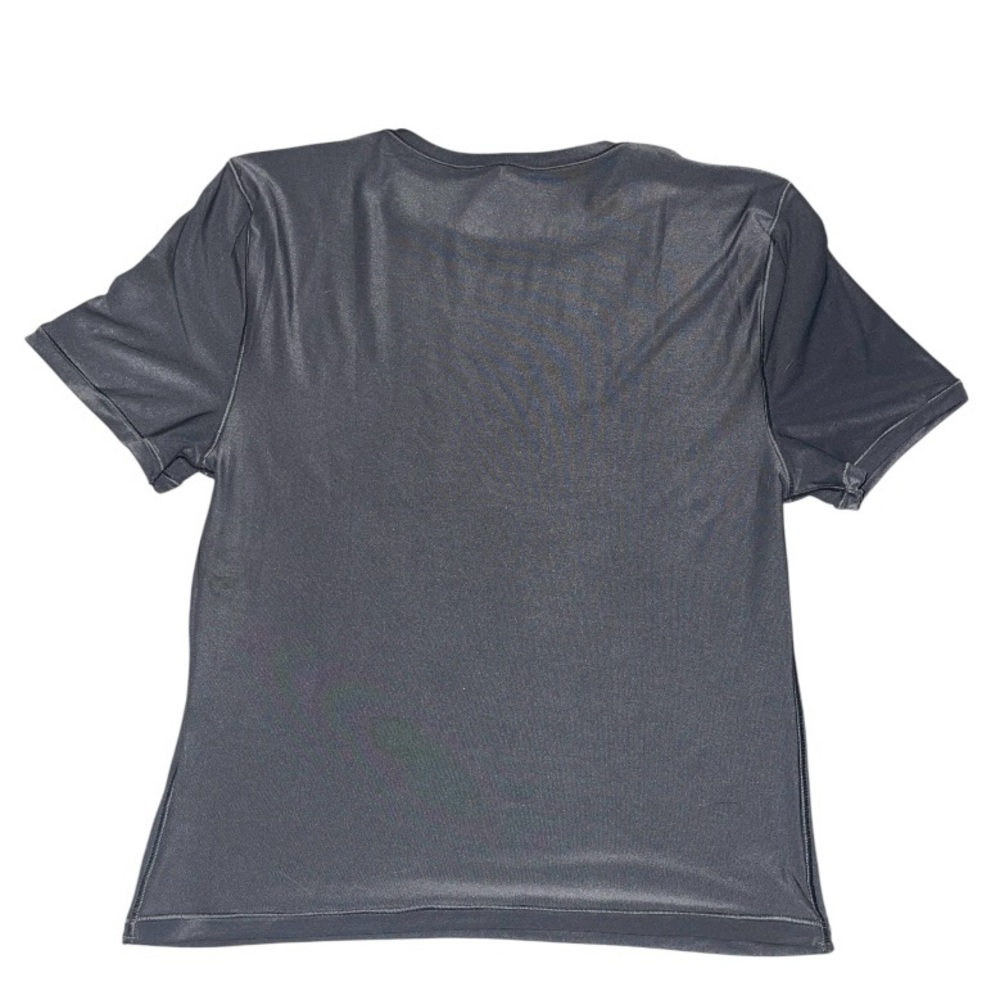 AERIE SMOOTHEZ Short Sleeve Crew Tee T Shirt in Shell Gray Small - Picture 5 of 5